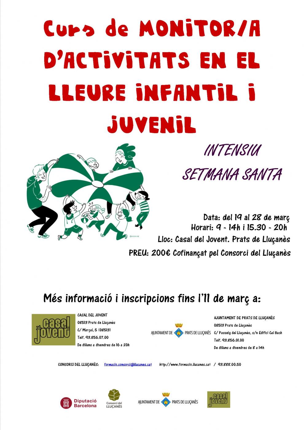 Curs de monitor d'activitats de lleure infantil i juvenil